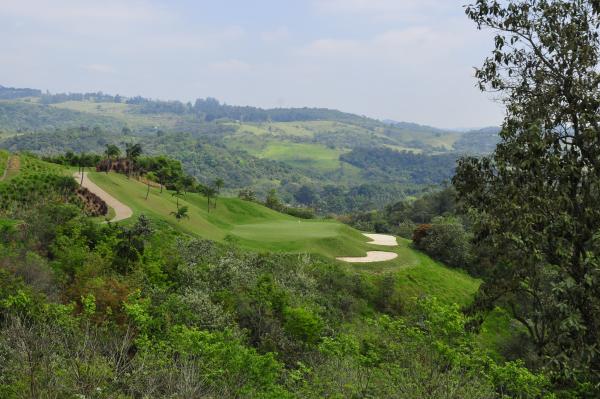 View of the Vista Verde golf course.