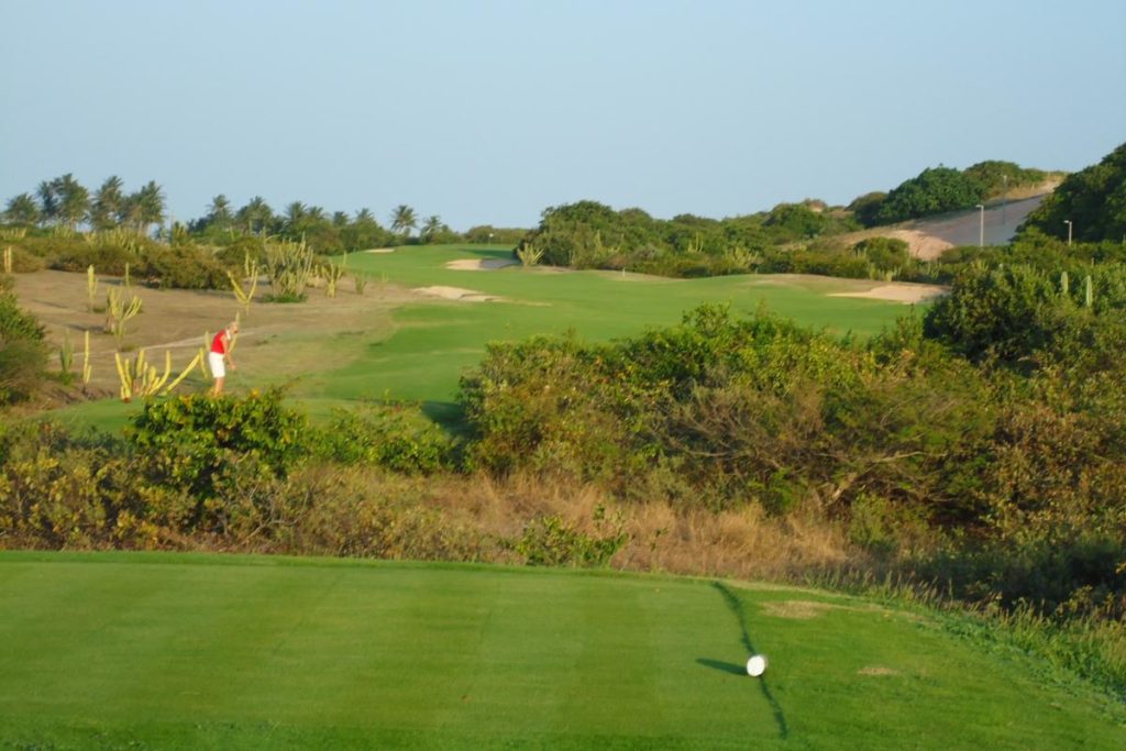 Fastgame of the course of the Aquiraz Riviera Ocean & Dunes golf club in Fortaleza.