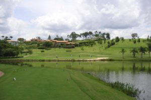 View on the course of the Braganca Quinta da Baroneza golf club.