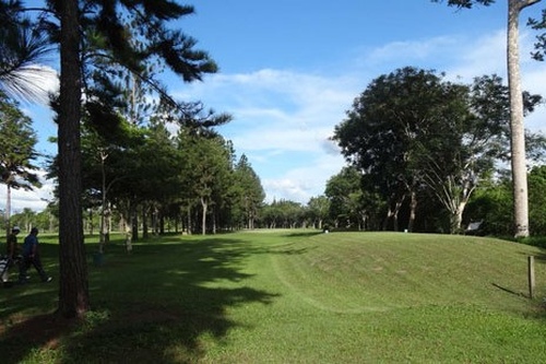 Golf course of the Castanhal golf club in Para.