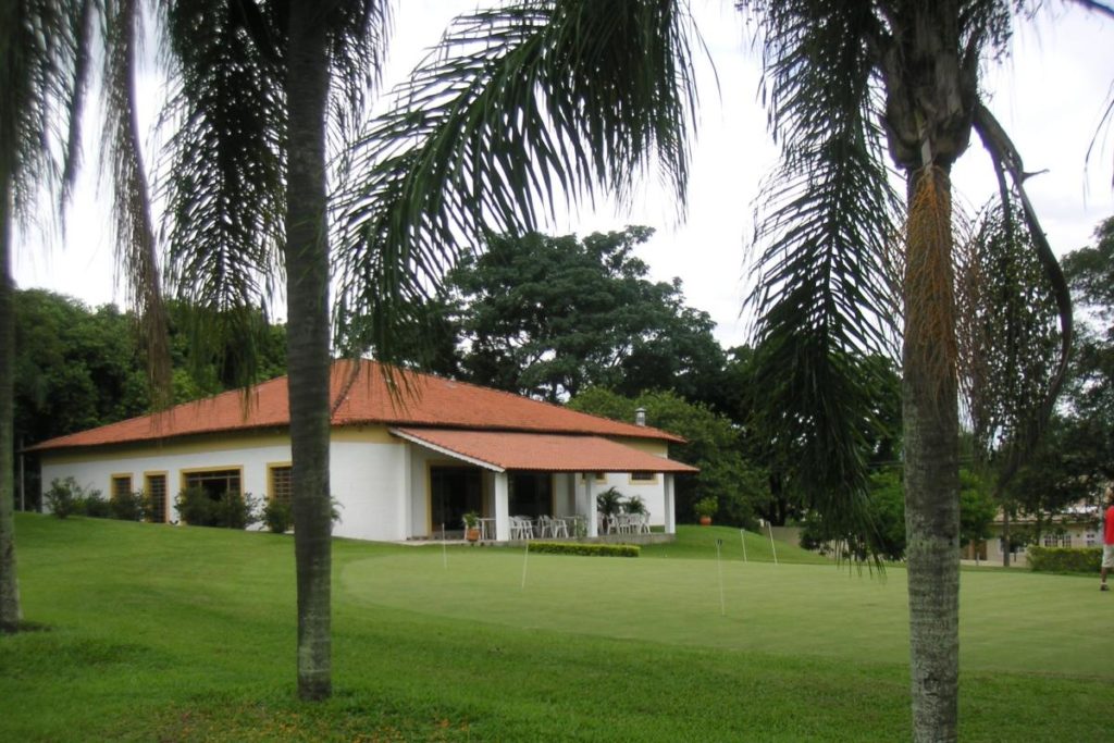 Club house of the Golfe Clube dos 500 golf club.