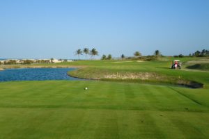 Lakes of the golf course of the Aquiraz Riviera Ocean and Dunes golf club in Fortaleza.