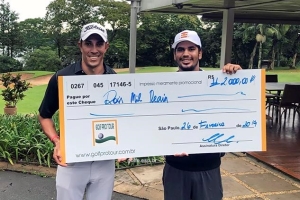 Herik Machado debuts as professional with victory at the Golf Pro Tour at Clube de Campo Sao Paulo.
