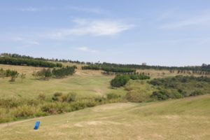 View on the course of the Imperial golf club Braganca.